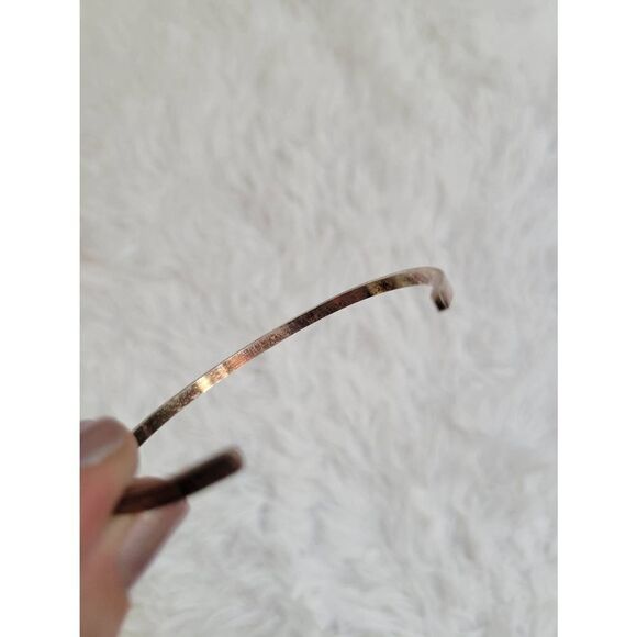 Motivational Cuff Link Bangle Bracelet "KEEP MOVING FORWARD" - Picture 5 of 5